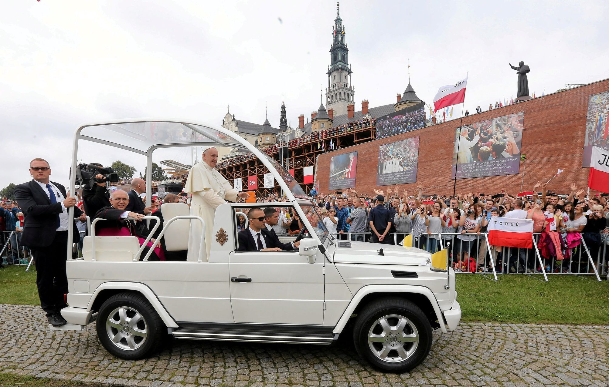 Papež František v Čenstochové