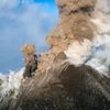Etna, sopka, erupce, sníh, láva, Zahraničí, Itálie, Reuters