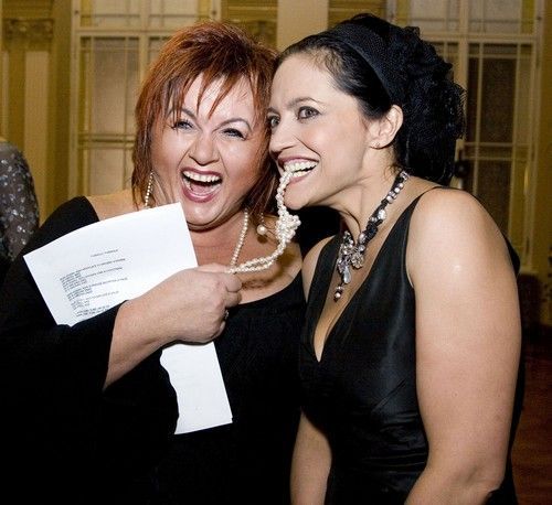 Hanka Křížková a Lucie Bílá.