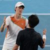Australian Open 2022: Jannik Sinner a Taro Daniel po utkání třetího kola