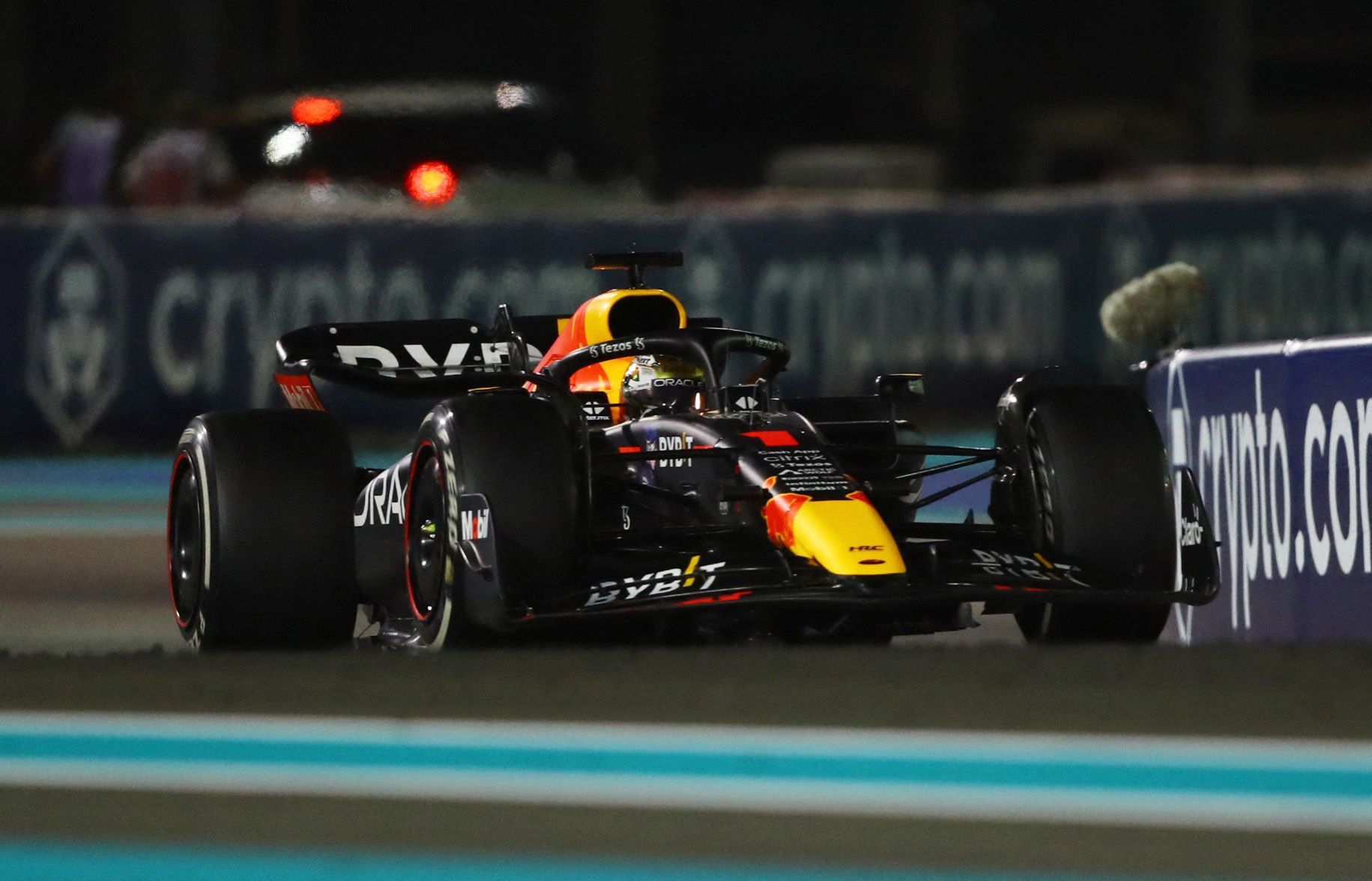Max Verstappen v Red Bullu ve VC Abú Zabí F1 2022