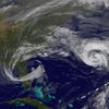 Hurikán Joaquin na satelitním snímku