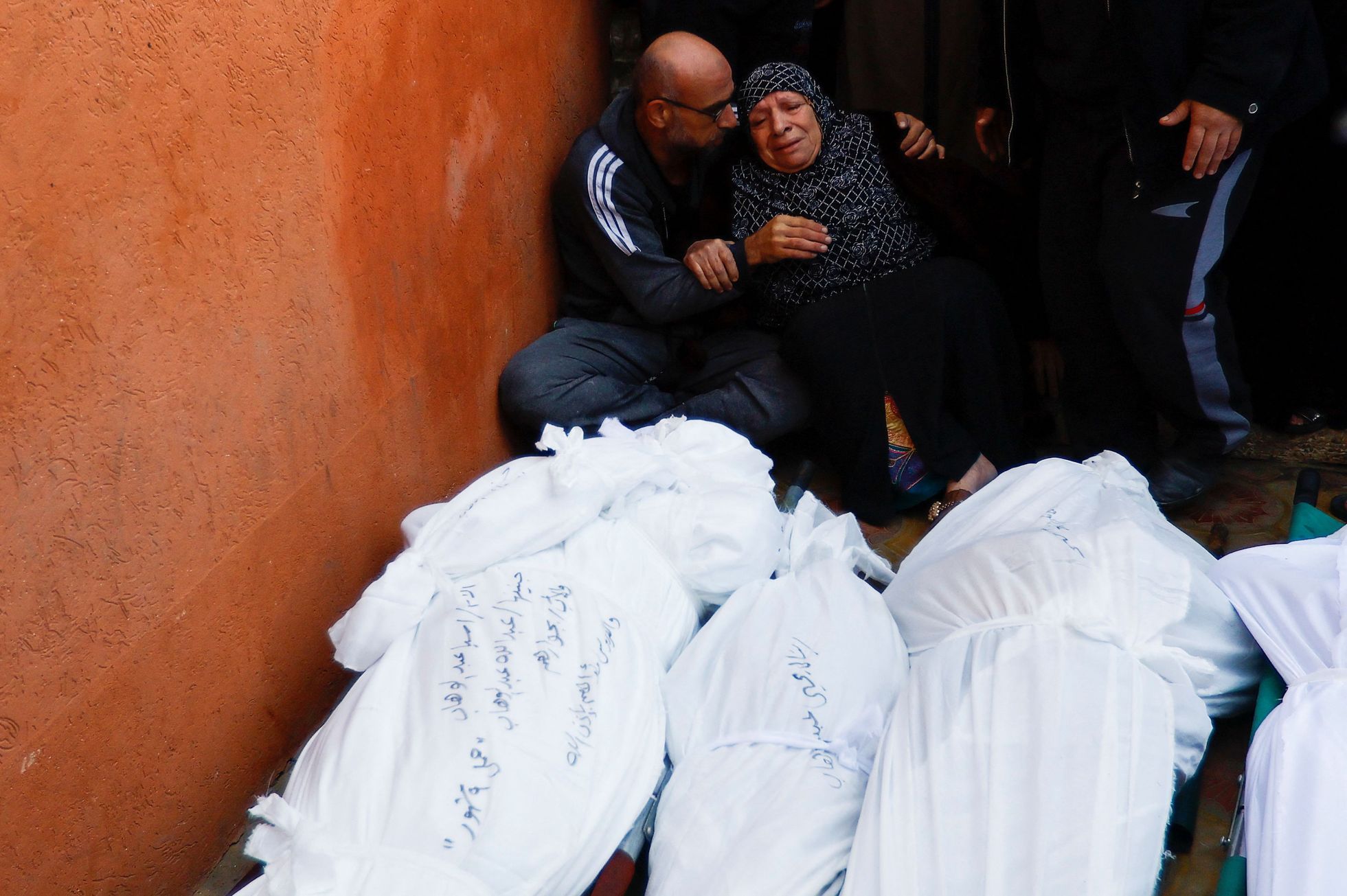 Izrael Palestinci pohřby 12