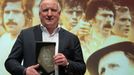 FILE PHOTO: German soccer legend Andreas Brehme poses after being included into the Hall of Fame, a permanent exhibition honouring German soccer legends at the German Foo