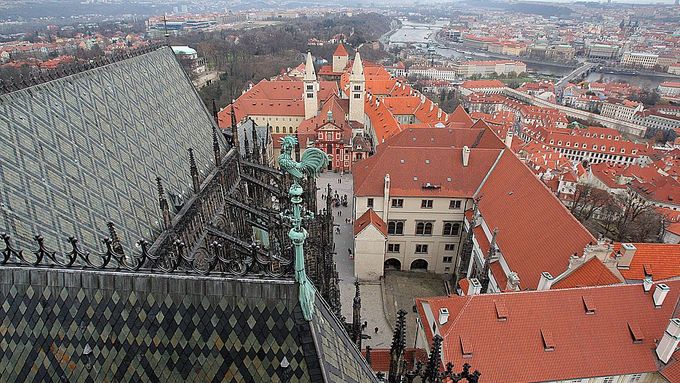 Fotky: Jak se staví na Pražském hradě