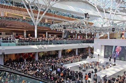 Největší nákupní galerie v Evropě: Westfield Centre