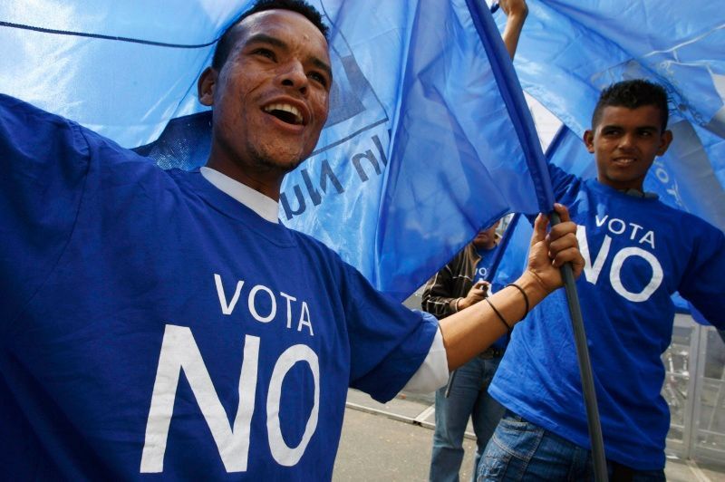 Venezuelská ústava, demonstrace 14