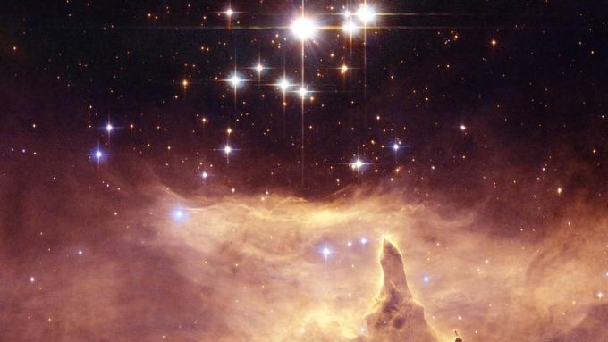 Snímek z Hubbleova teleskopu. Ilustrační foto.