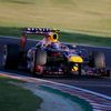 Red Bull Formula One driver Webber of Australia races during the Japanese F1 Grand Prix at the Suzuka circuit