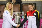 Tenhle zápas všechno odstartuje. Petra Kvitová, česká jednička a wimbledonská šampionka, se utká s Andreou Petkovicovou, německou dvojkou. A vítězkou nedávného turnaje šampionek.