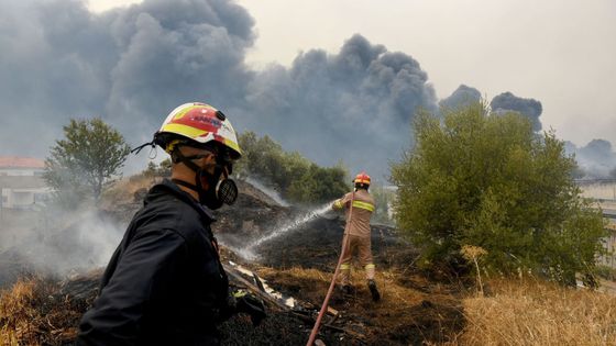 Lesní požáry v Řecku
