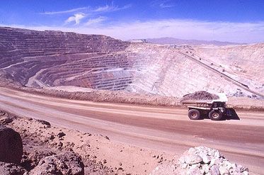 Důl Escondida Chile