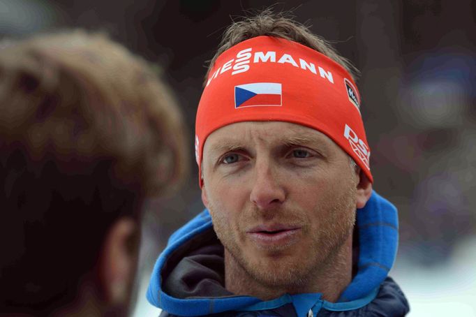 Biatlon, exhibiční supersprinty v Břízkách 2018: Ondřej Rybář