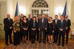 Prezident Zeman uspořádal adventní večeři pro Babišovu vládu. Bude to tradice, tvrdí