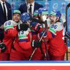 Češi slaví vítězství ve čtvrtfinále MS 2024 Česko - USA