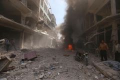 Při leteckých útocích v Sýrii umíraly děti