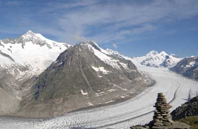 Masiv Jungfrau ve Švýcarsku
