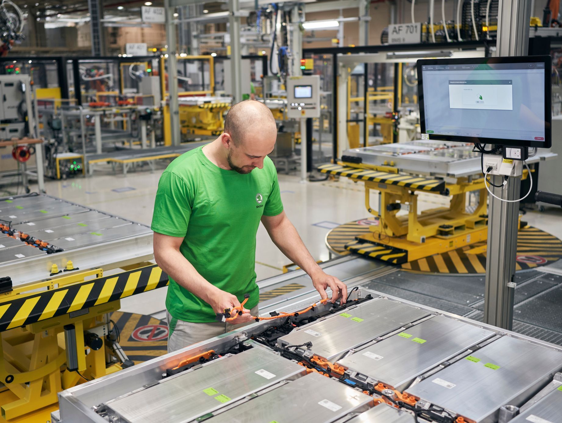Škoda Auto Mladá Boleslav výroba baterií akumulátor elektromobil