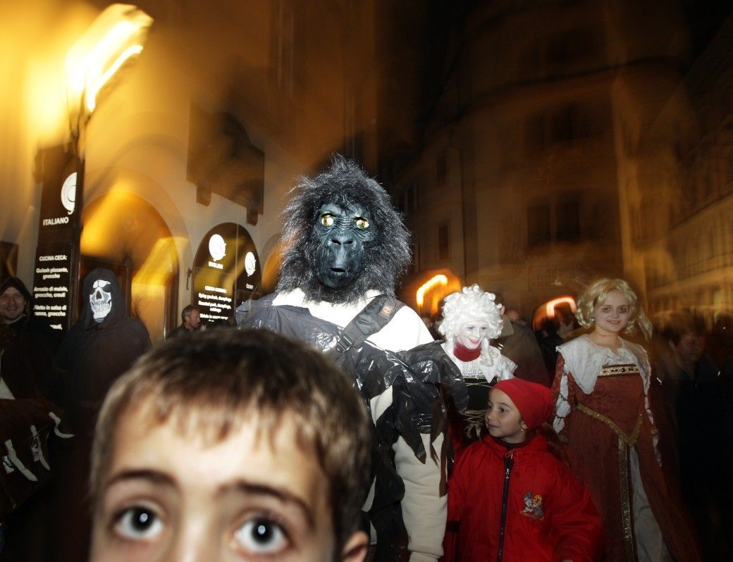 Průvod strašidel