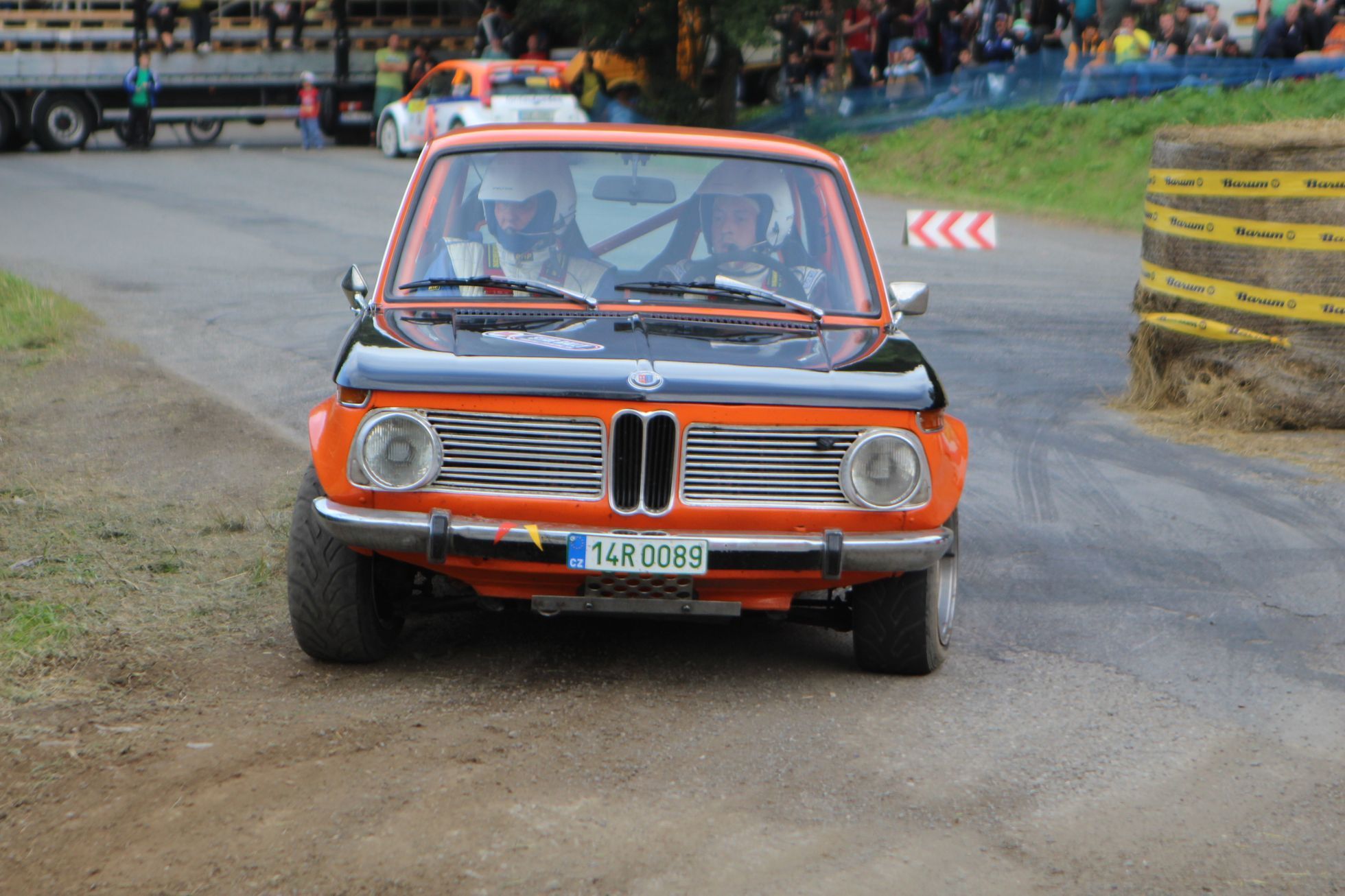 Historické vozy na Barum Rally 2014