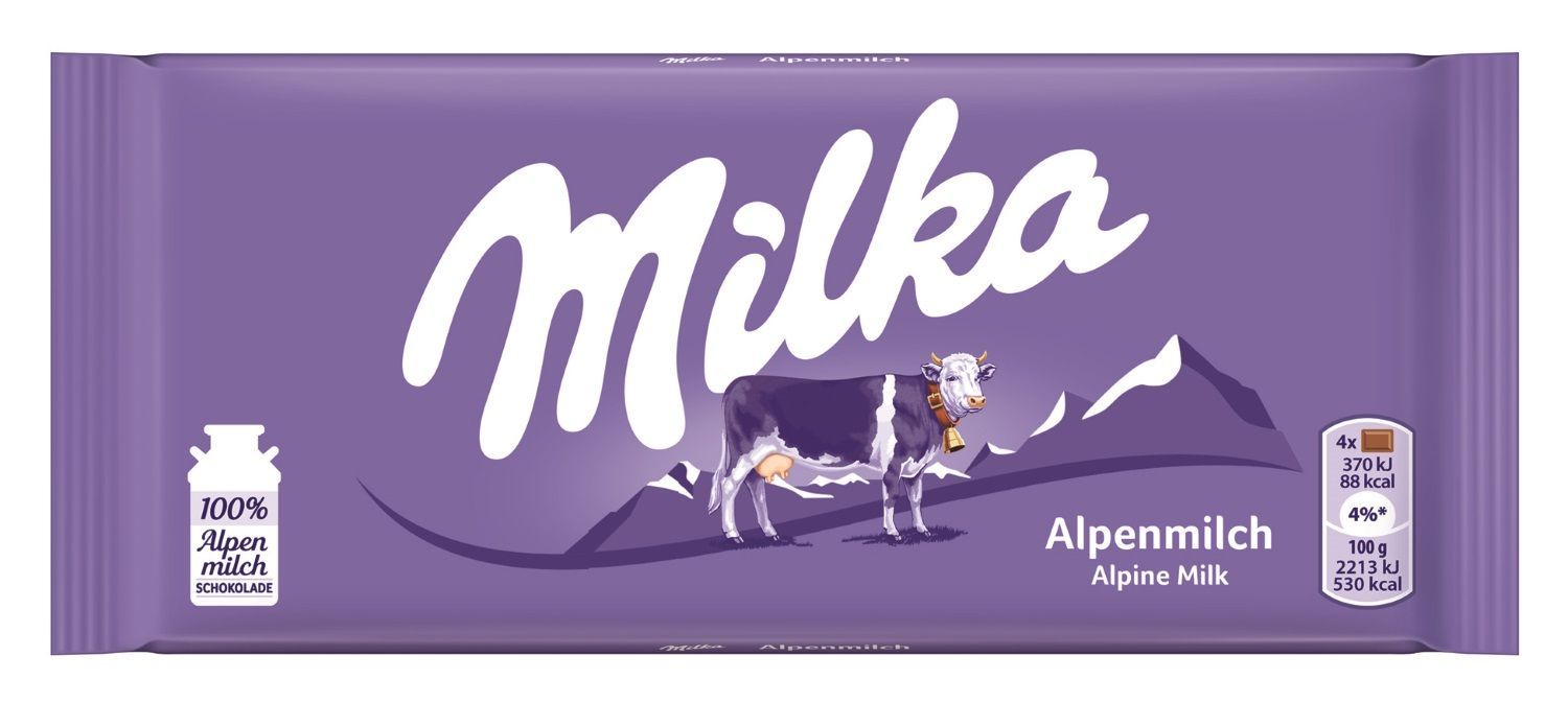 Milka 2018 nové logo
