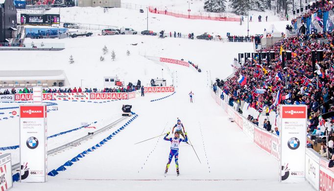 MS 2016, smíšená štafeta: Martin Fourcade