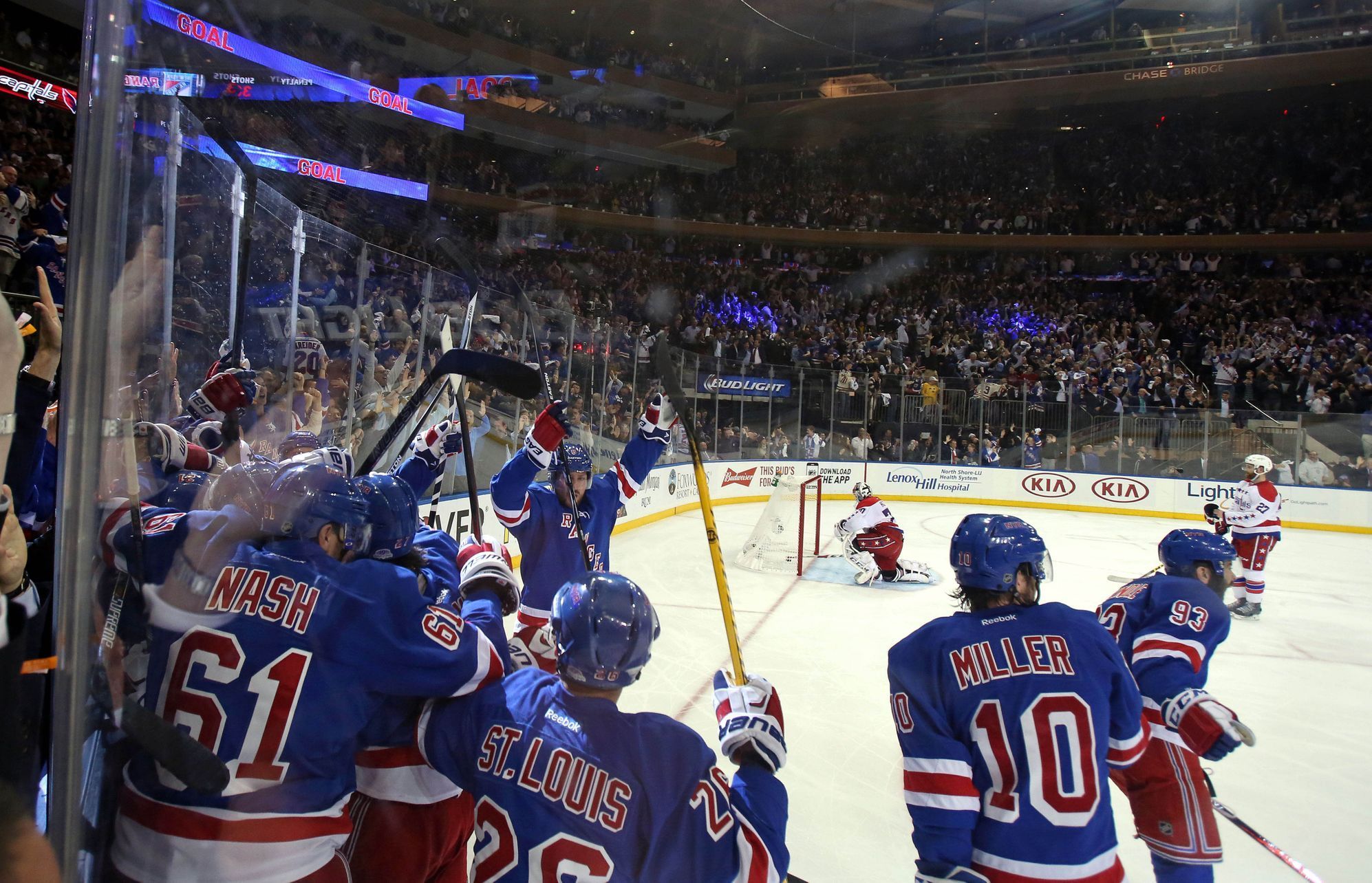 NHL, Washington - New York Rangers: radost Rangers z postupu