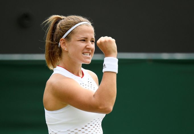 Karolína Muchová v osmifinále Wimbledonu 2019