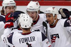 Američané překvapení nepřipustili, Bělorusy porazili 5:3