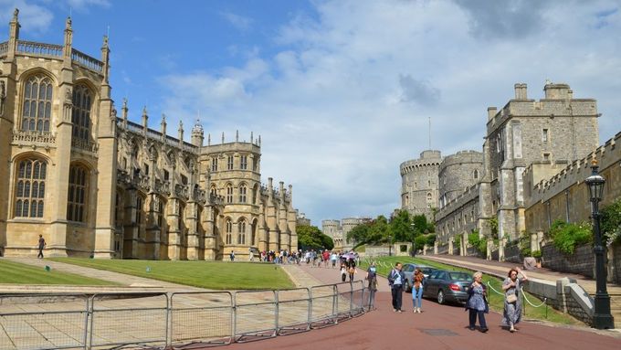 Hrad Windsor patří k nejnavštěvovanějším britským památkám.