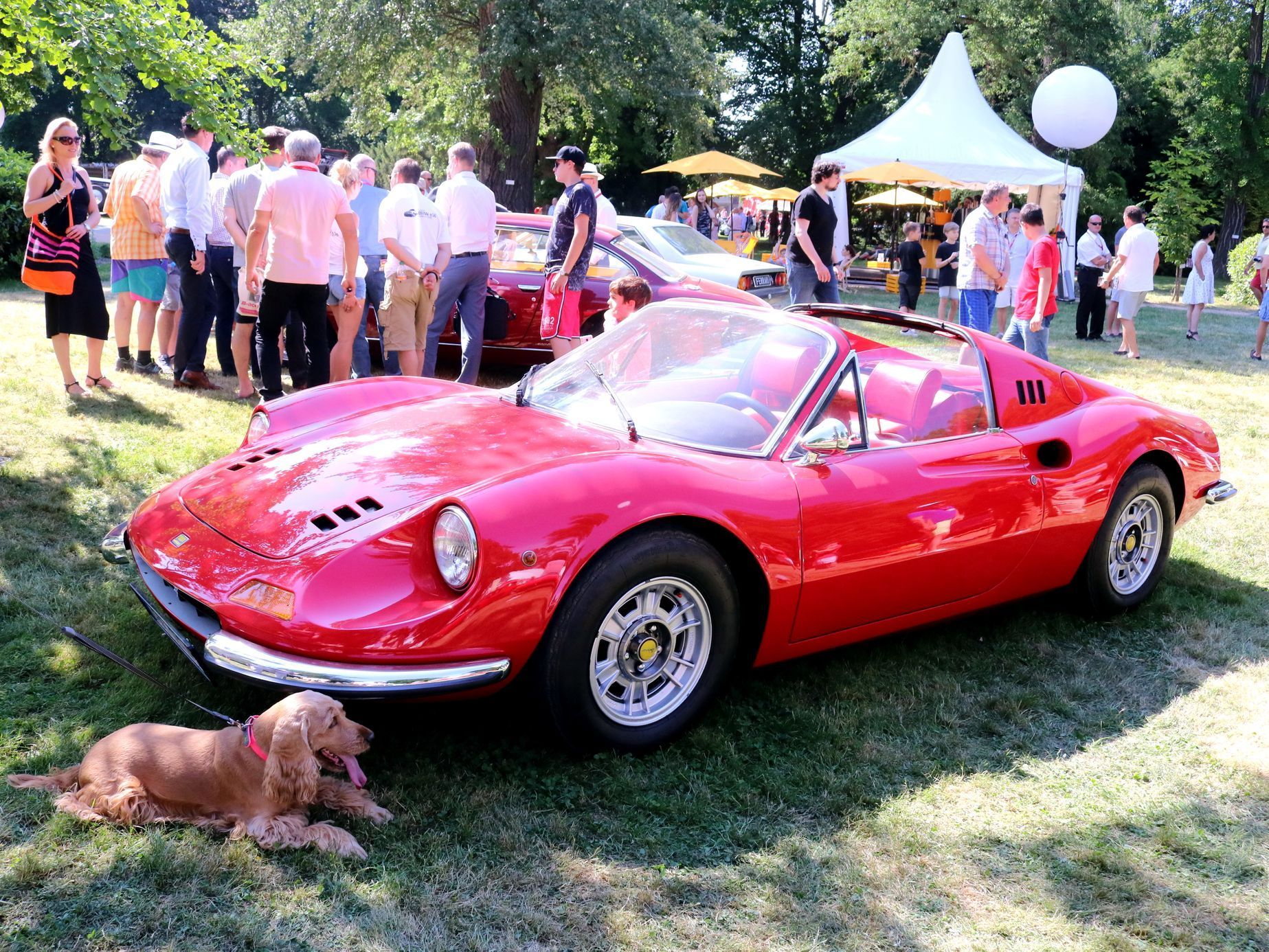 Auta na Chateau Loučeň Concours d´Elegance 2017