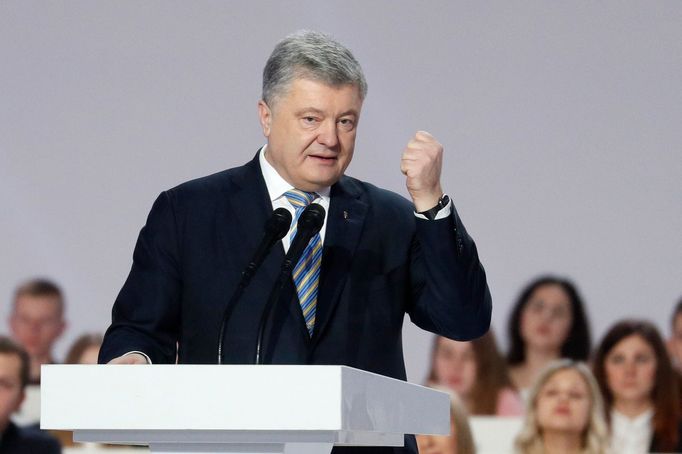 Ukrajinský prezident Petro Porošenko.