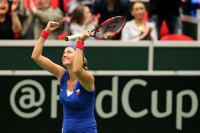 Fed Cup, ČR-Francie: Petra Kvitová