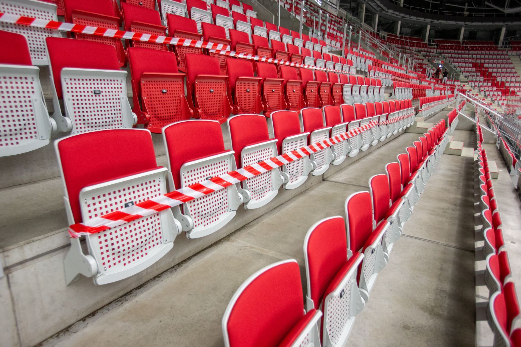 Prázdný hokejový stadion Třince, ilustrační obrázek