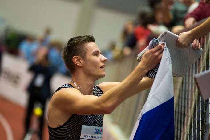 Czech Indoor Gala 2017: 300 M - Pavel Maslák