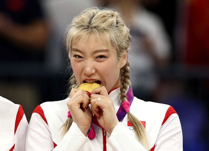 Asijské hry v Chang-čou - čínská basketbalistka Li Meng