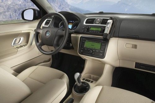 Škoda Fabia Combi 2007, interier