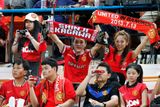 Plní očekávání byli před zápasem i fanoušci United, především japonští obdivovatelé Šindžiho Kagawy.