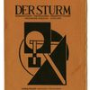Lajos Kassák: Obálka časopisu Der Sturm, č. 11, Berlín, 1922
