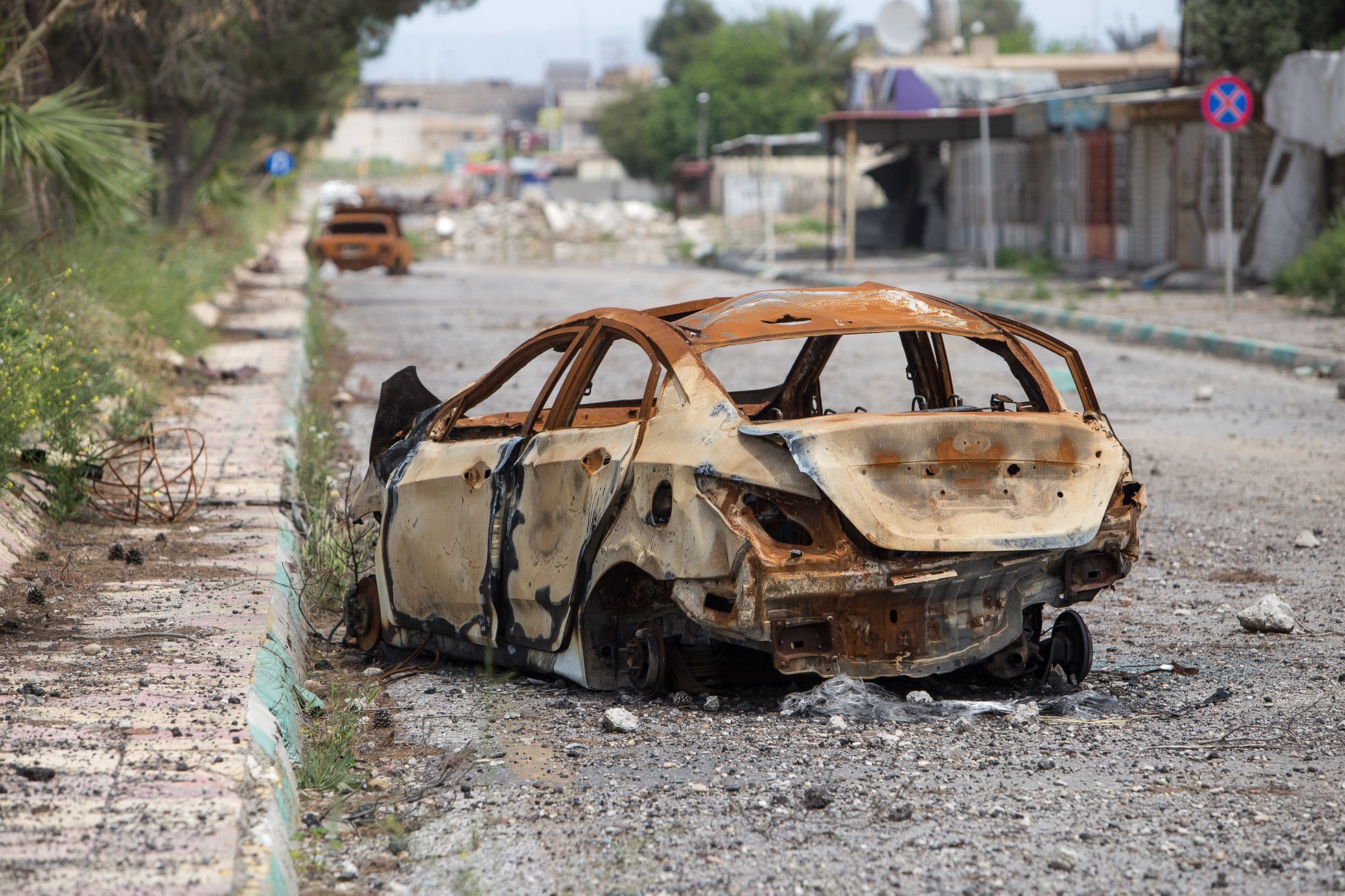 Východní Mosul po osvobození iráckou amrádou od Islámského státu, Irák