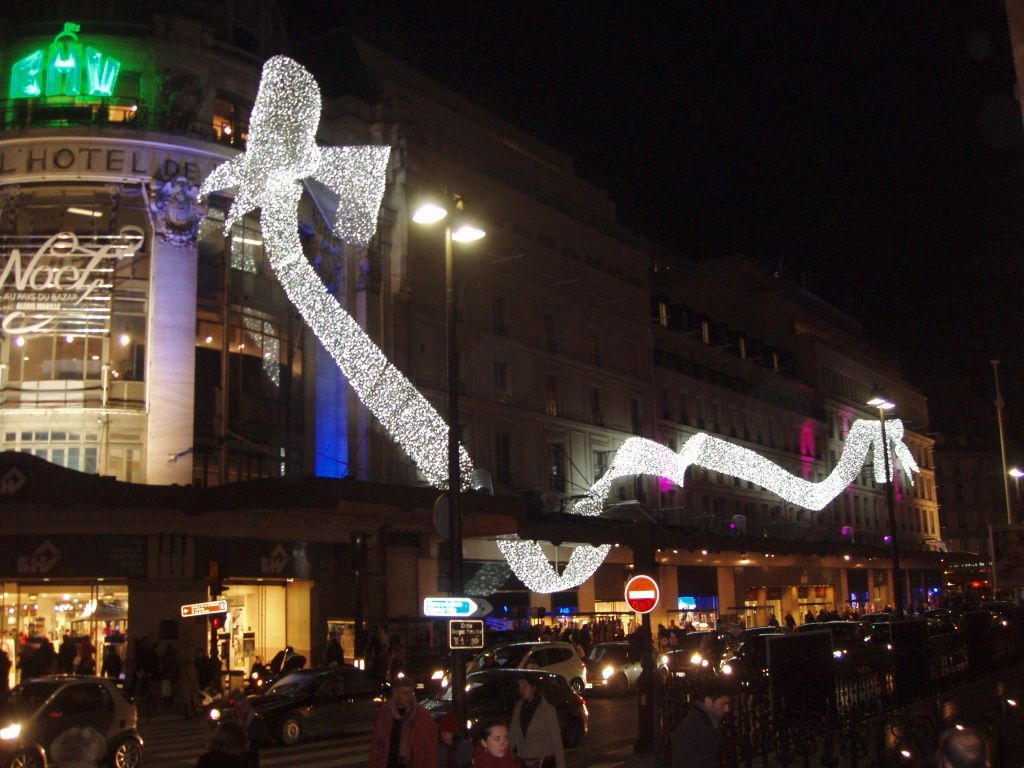 Vánoční Paříž 2012