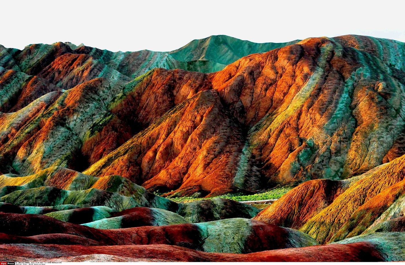 Duhové hory v Číně