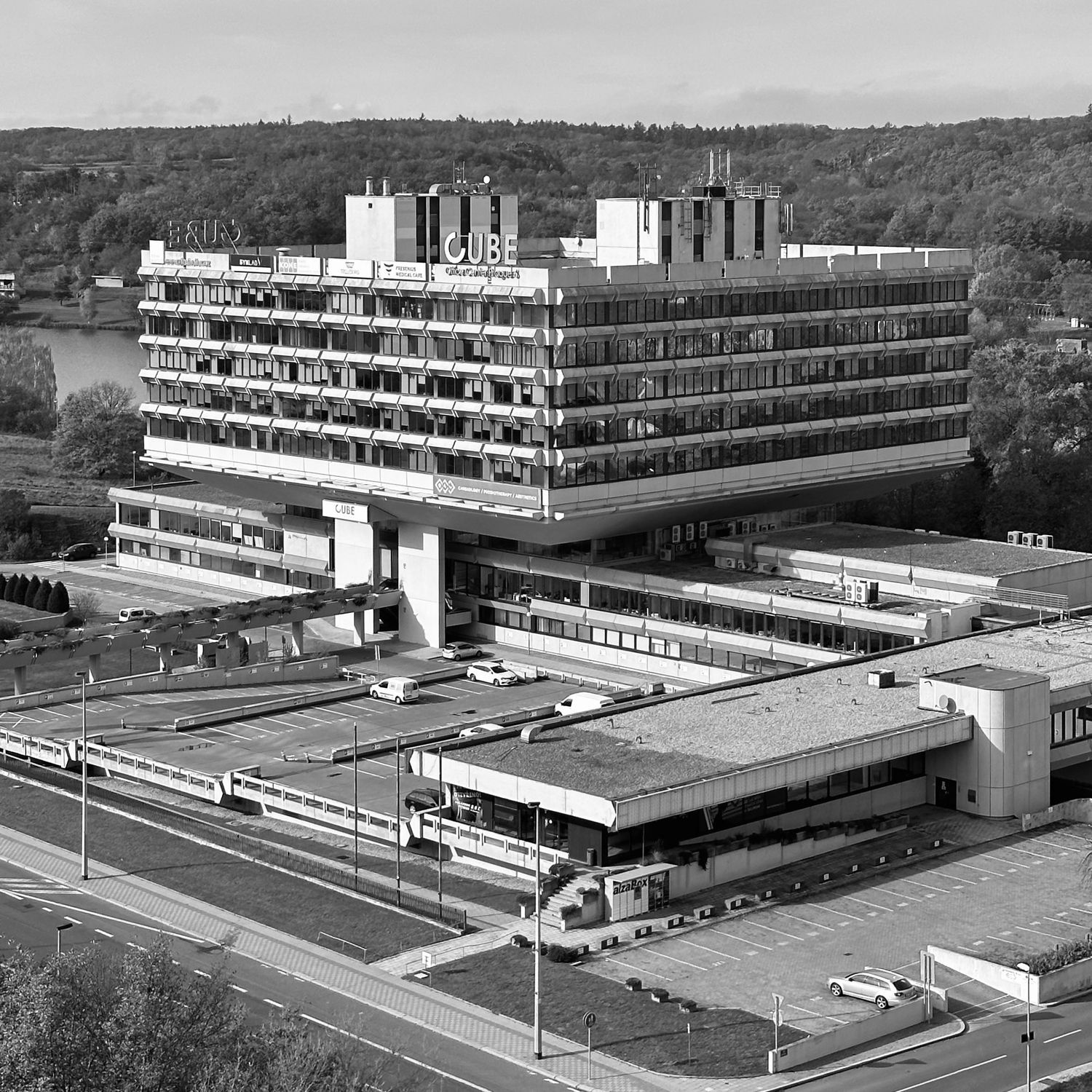 brutalismus praha architektura