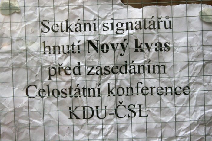 KDU-ČSL celostátní konference