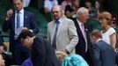 Celebrity na Wimbledonu 2018 (Barry Gibb)