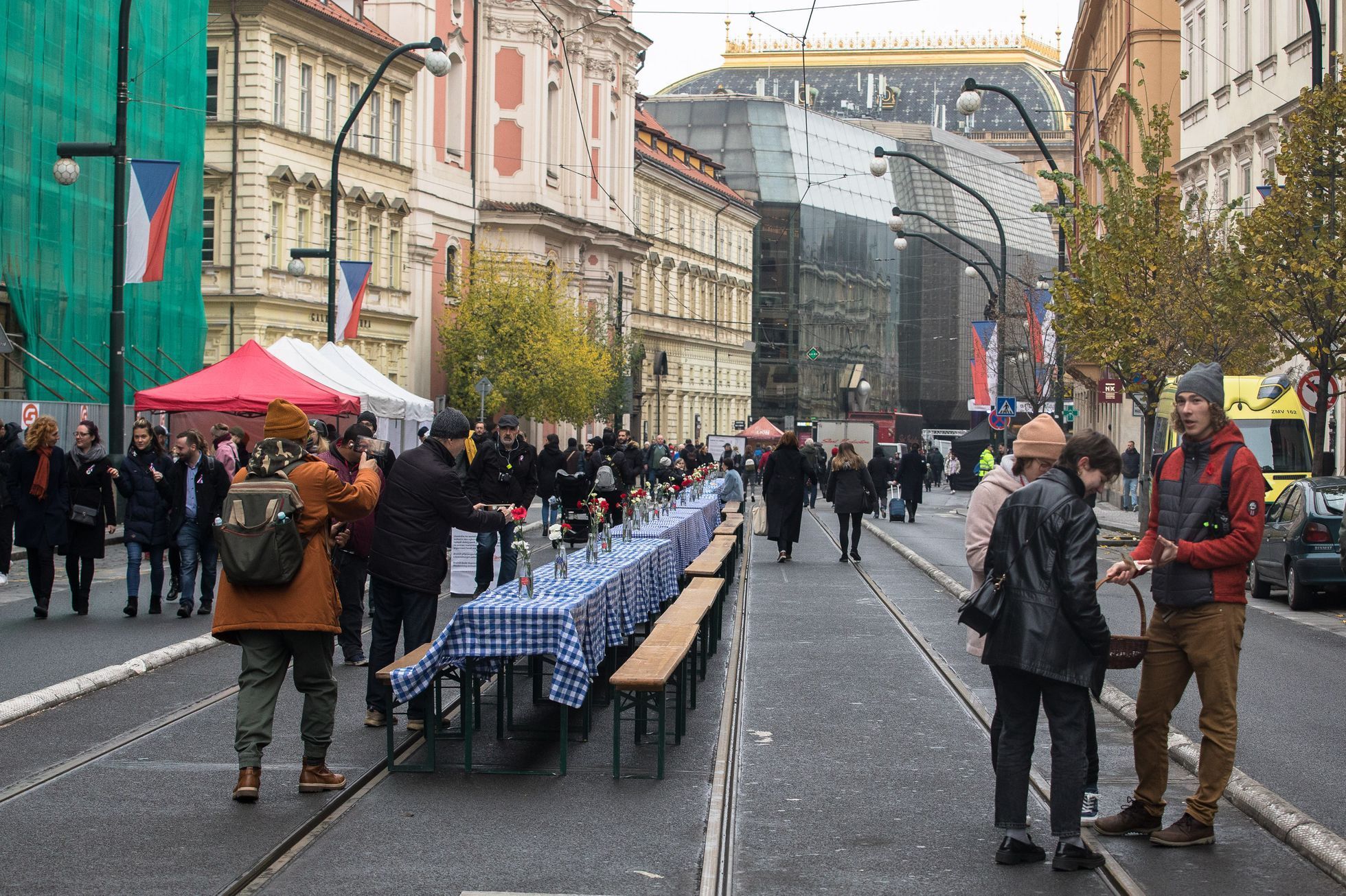 17. listopad 2022, Národní třída, výročí, svátek