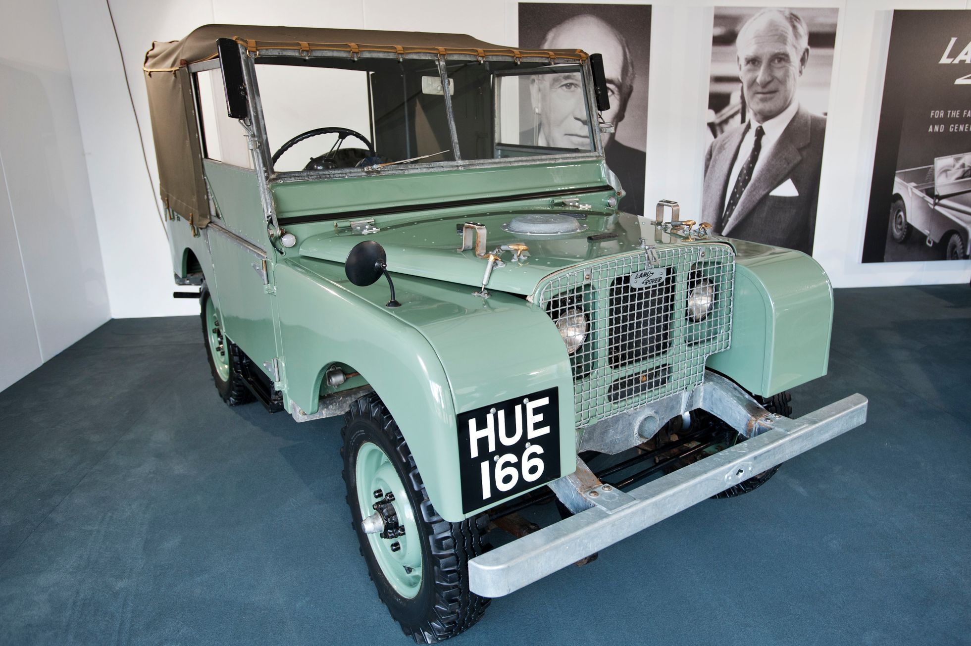 Land Rover Defender - 5 první vyrobený Land Rover přezdívaný Huey