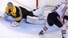 Čtvrtý zápas finále Stanley Cupu: Boston Bruinss - Chicago Blackhawks