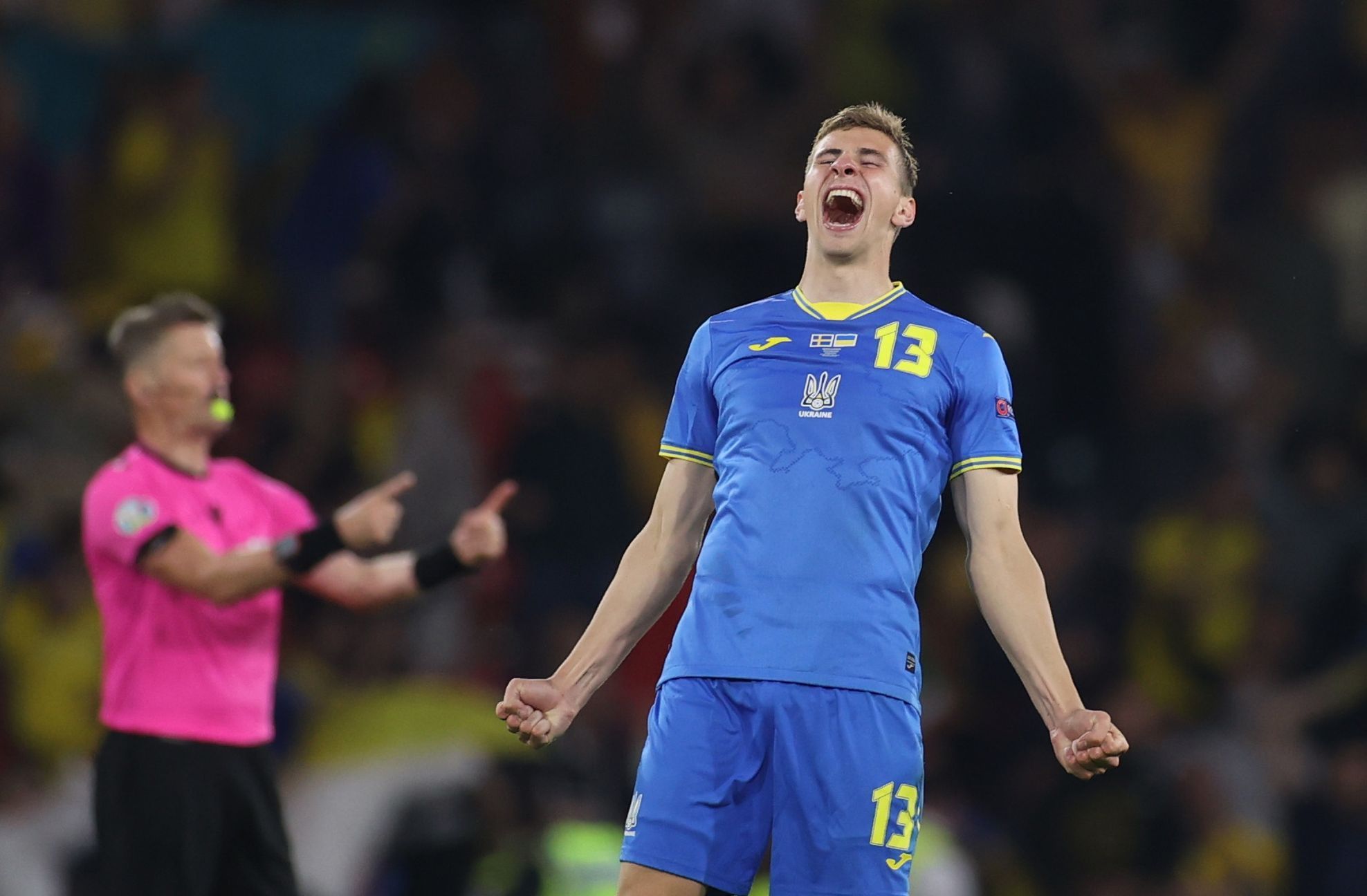 Ukrajina - Švédsko, Euro 2020, osmifinále