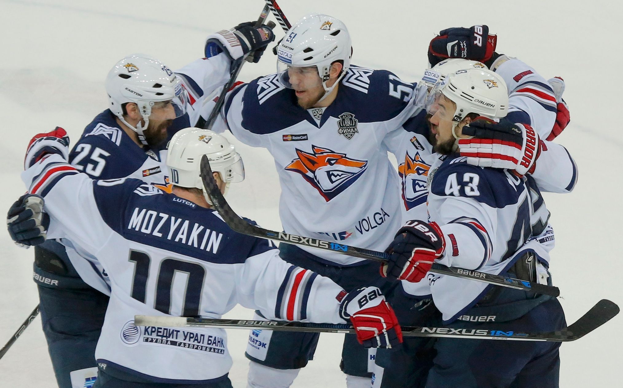KHL radost Magnitogorsku